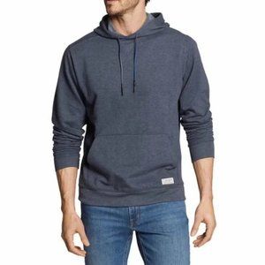 Eddie Bauer Camp Fleece Pullover Hoodie Blue